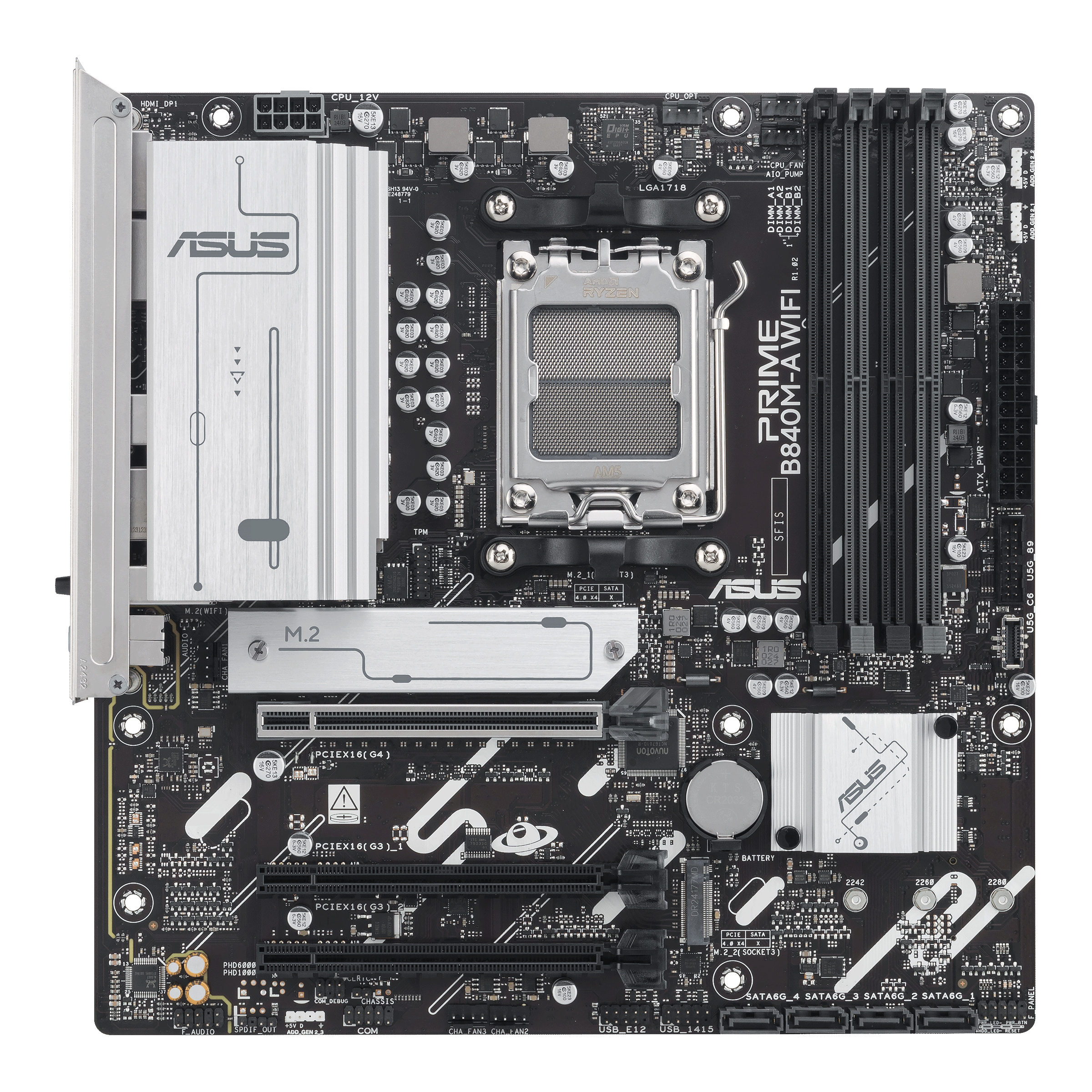 Материнская плата ASUS PRIME B840M-A WIFI (90MB1J20-M0EAY0)