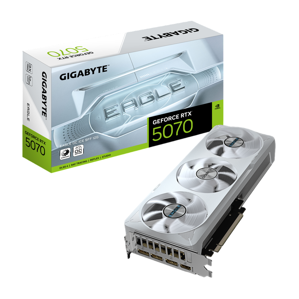 Видеокарта GIGABYTE GV-N5070EAGLEOC ICE-12GD
