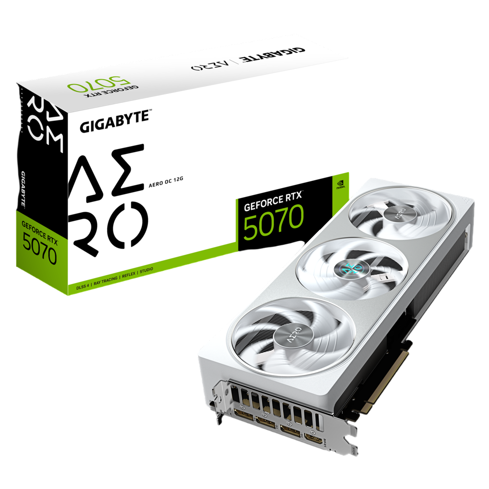 Видеокарта GIGABYTE GV-N5070AERO OC-12GD