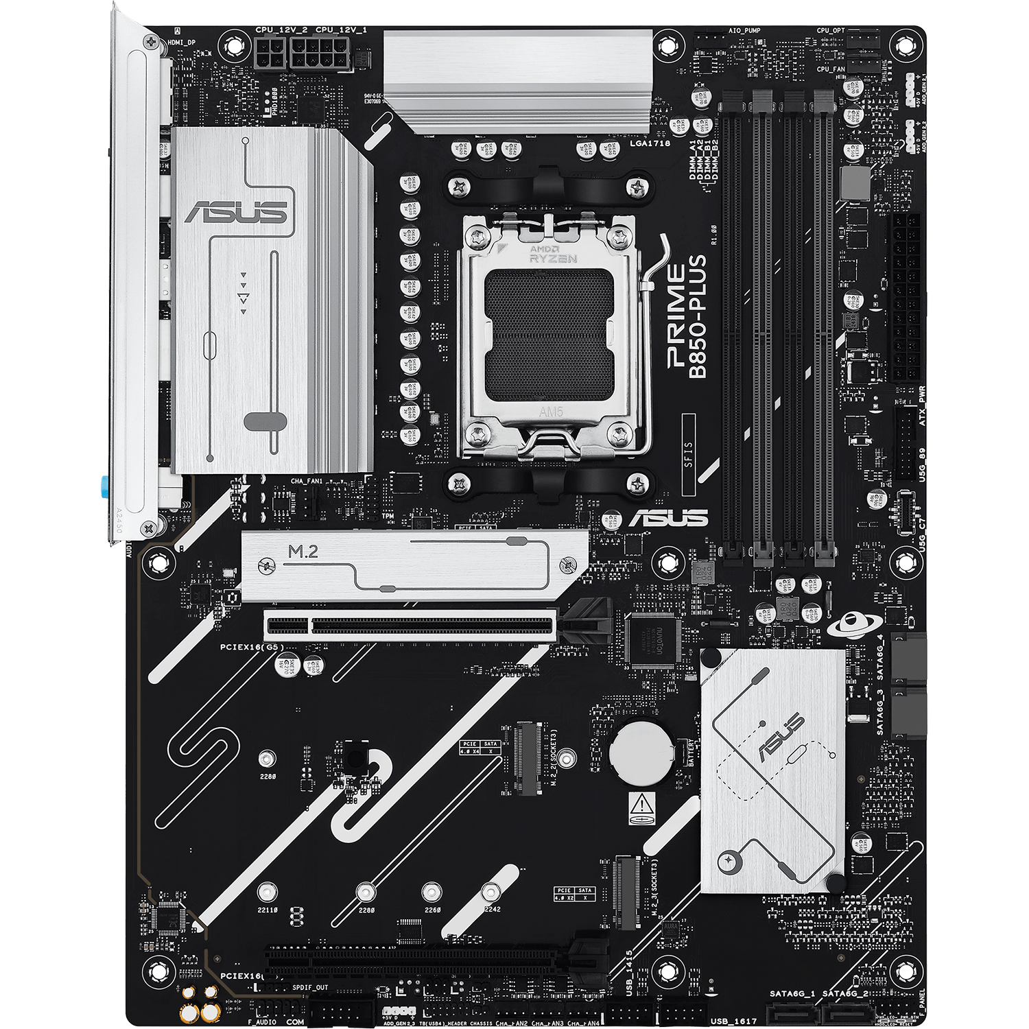 Материнская плата ASUS PRIME B850-PLUS-CSM//AM5 B850 USB10G AURA MB