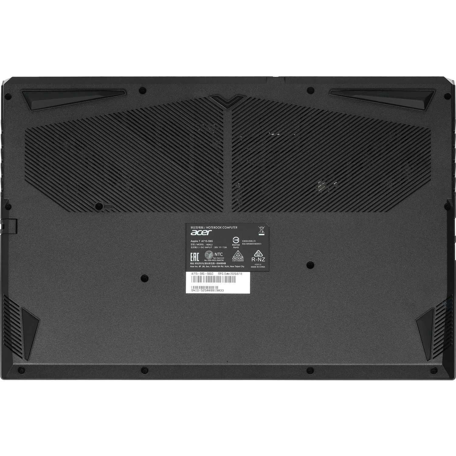 Ноутбук ACER Aspire7 A715-59G-53YS (NH.QX6CD.007)