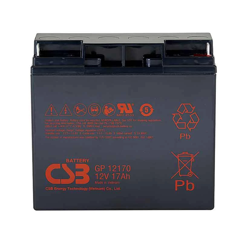 Аккумулятор WBR GP12170 (12V / 17 Ah, lead-acid)