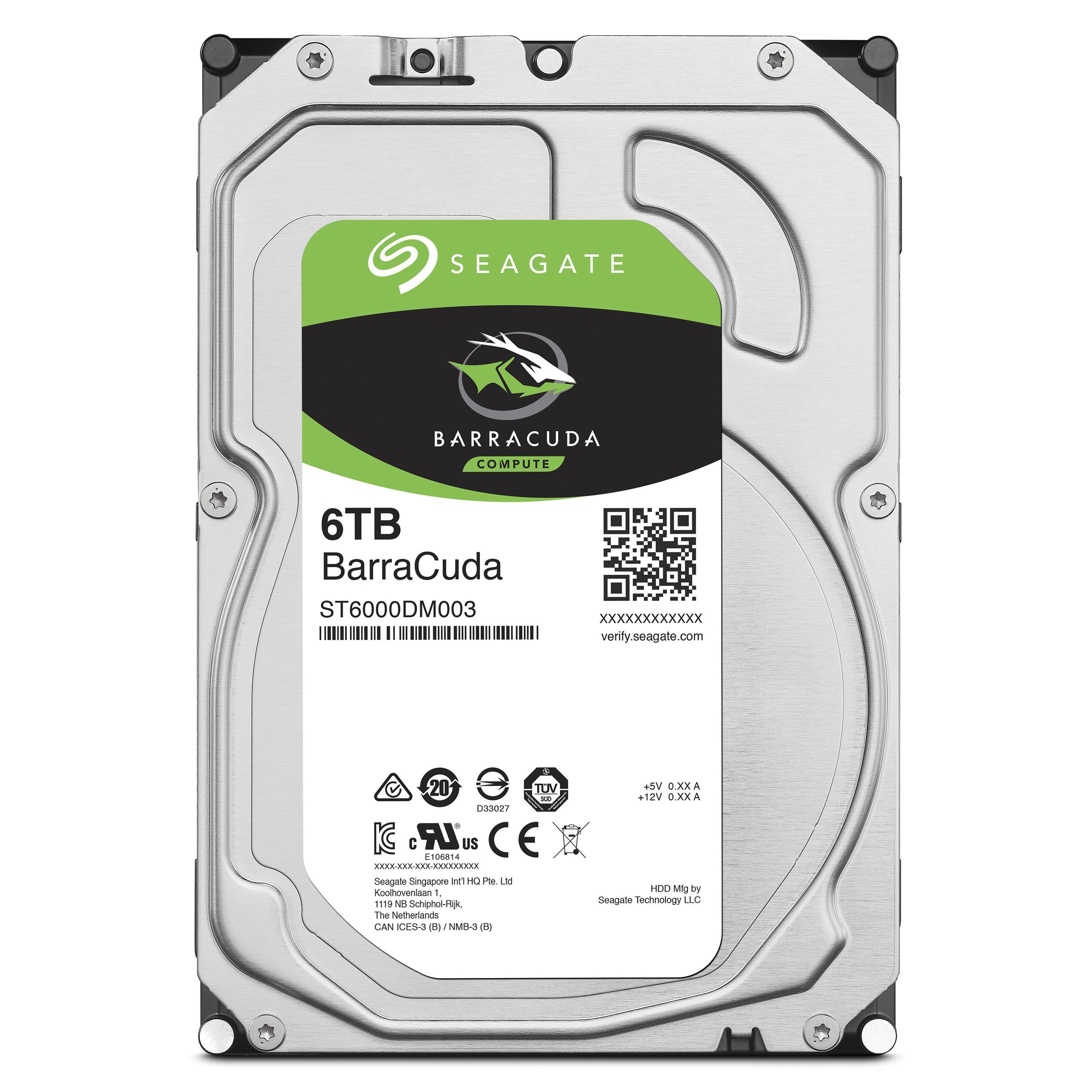 Жесткий диск Seagate BarraCuda Compute ST6000DM003